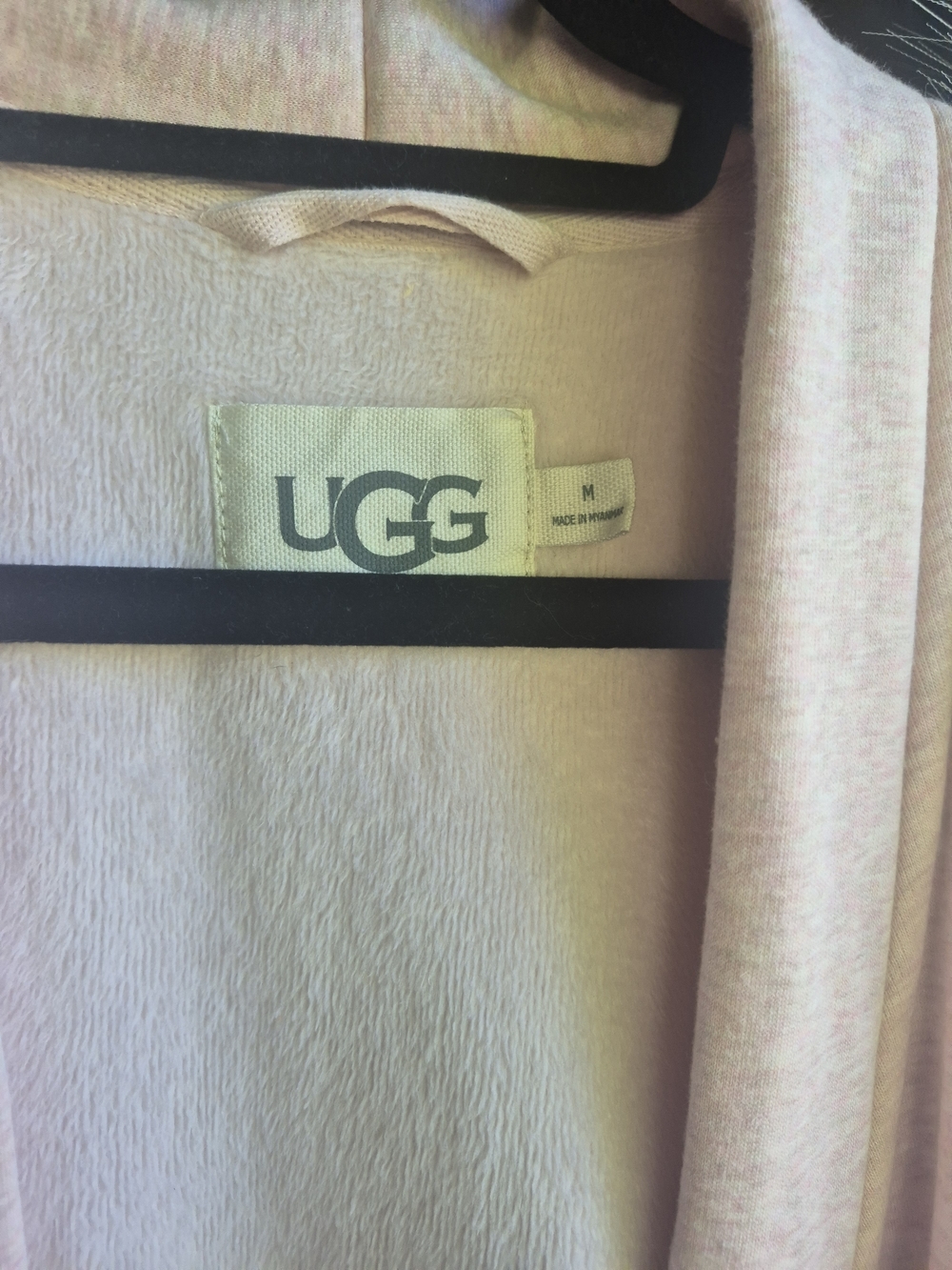 UGG Women's Open-Front Cardigan in Light Blush
